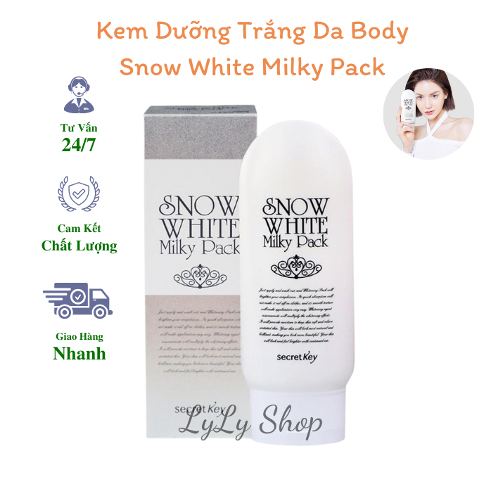 Snow White Milky Pack body Whitening Cream, Whitening Cream, Skin ...