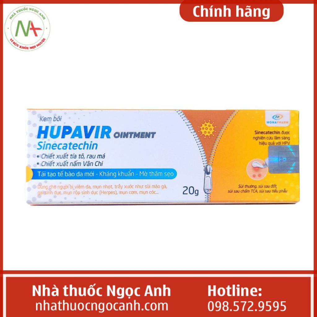 Hupavir Sinecatechin Cream - Removes Warts, Warts, Genital Rash ...