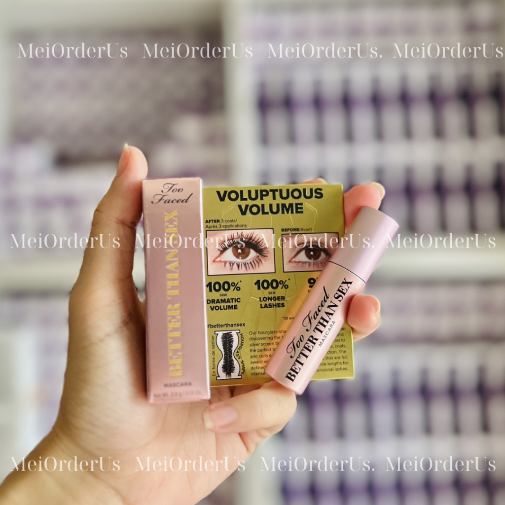 Bill Sephora] Toofaced Better Than Sex Minisize And Full Size Eyelash  Mascara | Shopee Singapore