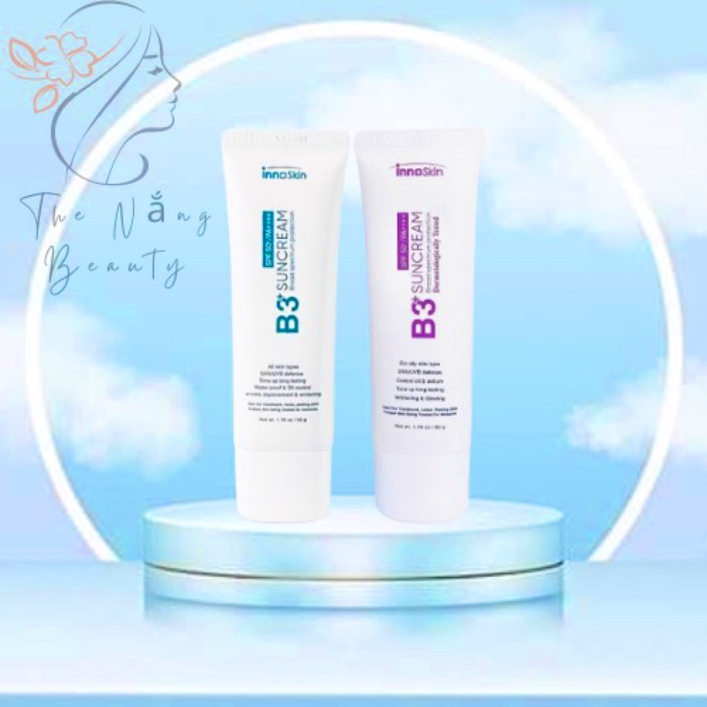 [GENUINE] BE71- Innoskin B3 Suncream Broad Spectrum Sunscreen SPF50 ...