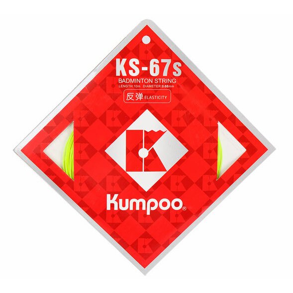 Genuine Kumpoo KS-67S 0.68mm badminton string, super durable and ...