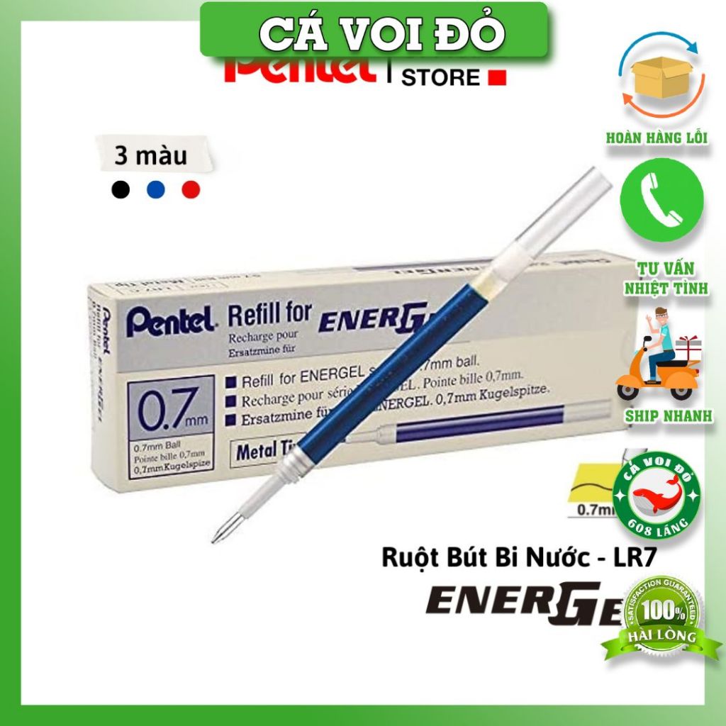 High quality Japanese Pentel Energel LR7 Signature Pen Refill | Ink ...