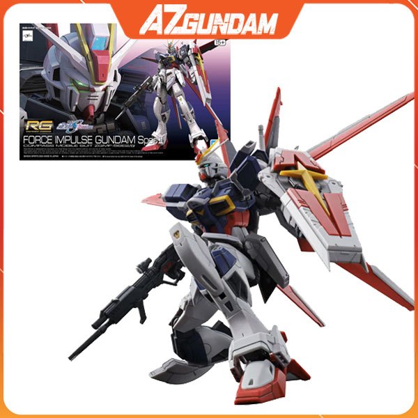 Assembled Gundam RG 39 Force Impulse Gundam Spec II, Genuine Bandai ...