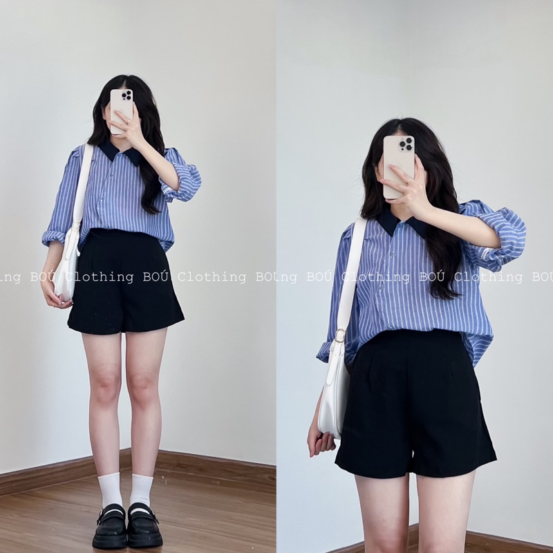BOÓ Clothing plain snow and rain shorts (real photo) | Shopee Singapore