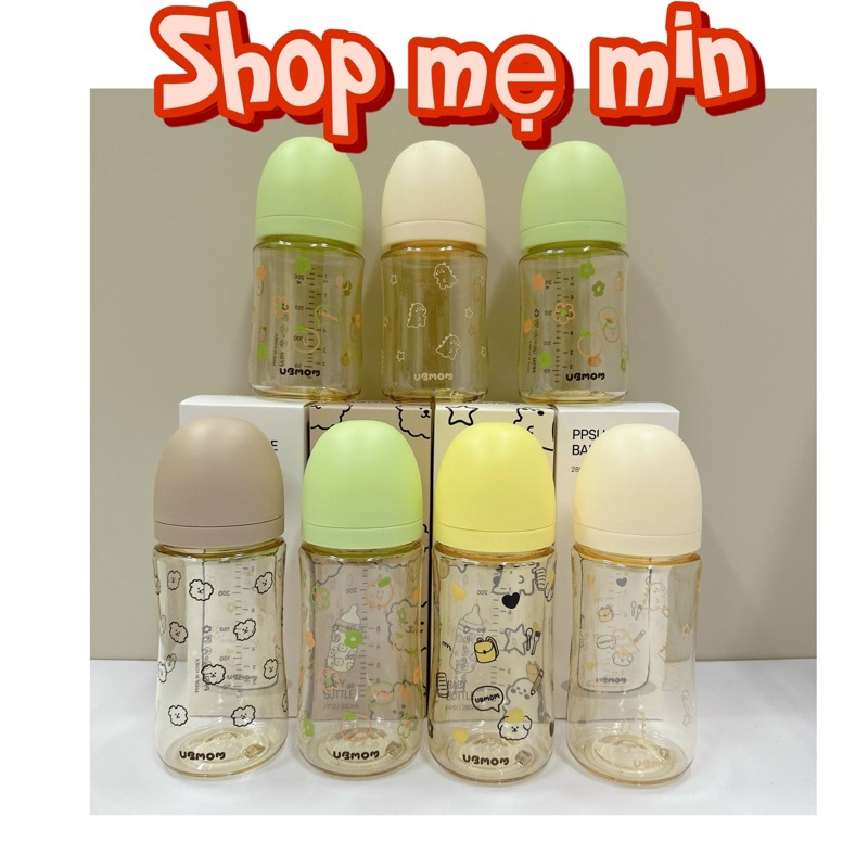 Korean Ubmom AntiChoke Bottle For Babies 200ml / 280ml, moyuum