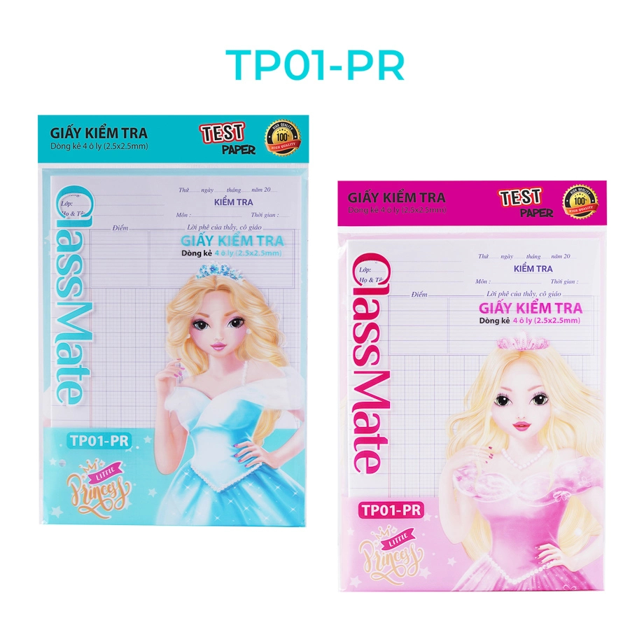 Level 1 test paper CLASSMATE TP01-PR (no question text) | Shopee Singapore