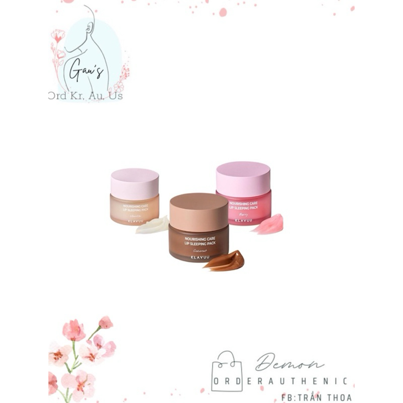 Klavuu Lip Balm Sleeping Mask 20gr (Full bill) | Shopee Singapore