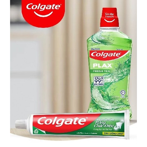 Set of 2 Colgate oral care products (Colgate tooth decay prevention ...