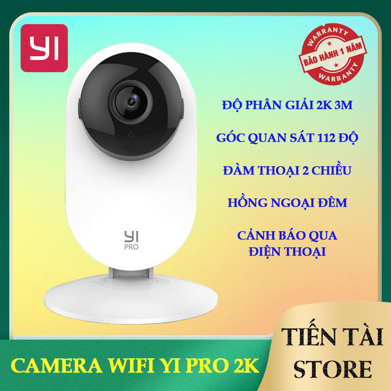 YI HOME PRO MEGAPIXEL wifi Camera super sharp, 2-way