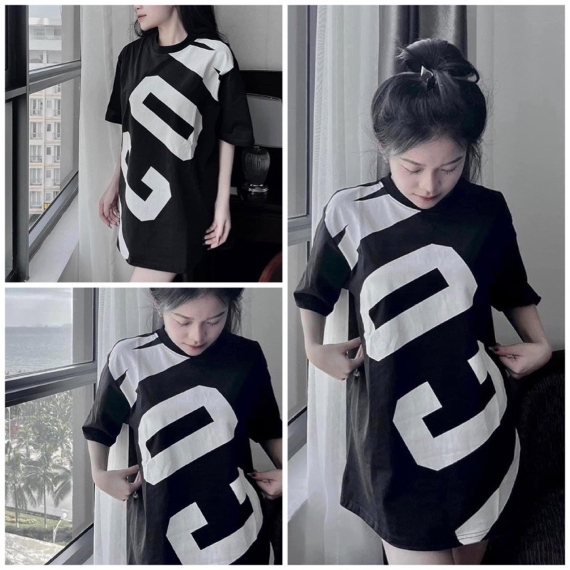 white and black t shirt women's