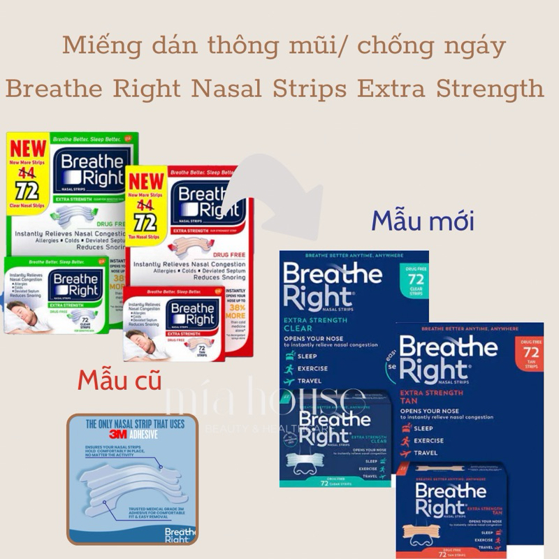 FIRE SPEED - Breathe Right Nasal Strips Extra Strength USA | Shopee ...