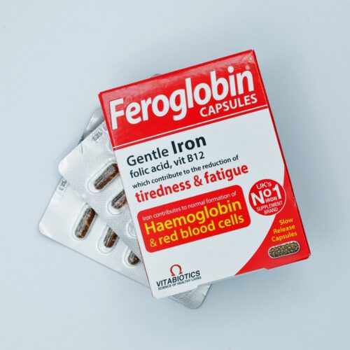 Vitabiotics Feroglobin Iron Tablets _ TPCN Blood Tonic (30 capsules ...