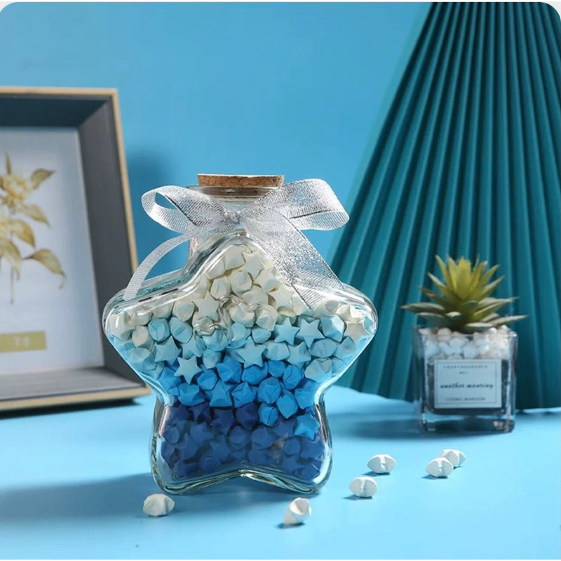 Set to make your own 700ml paper star jar | Shopee Singapore