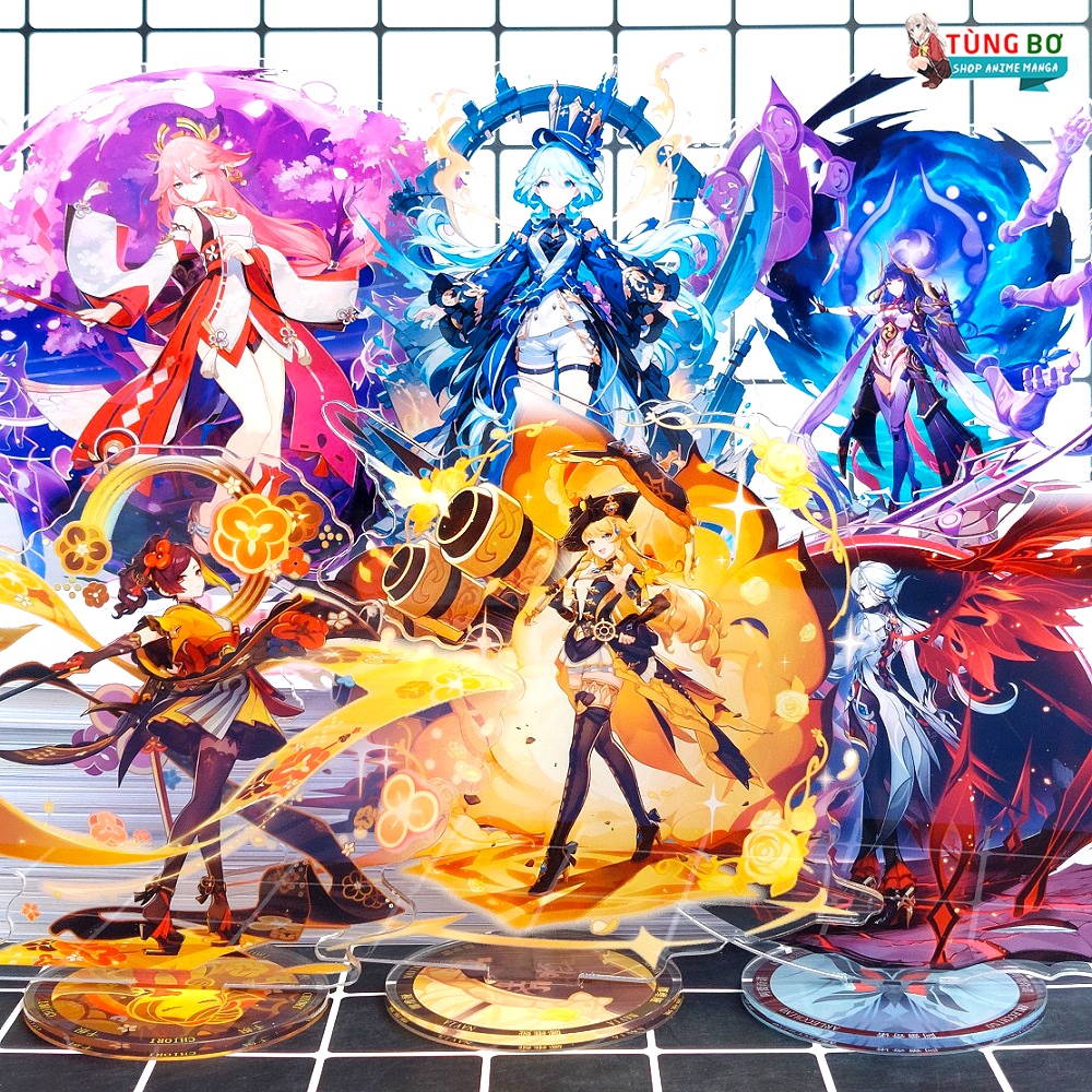 [Standee] Genshin Impact Mica Statue (Latest Destiny) | Shopee Singapore