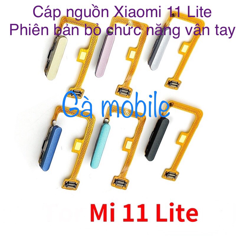Xiaomi 11 Lite 4G/5G/NE Power Cable (fingerprint release version