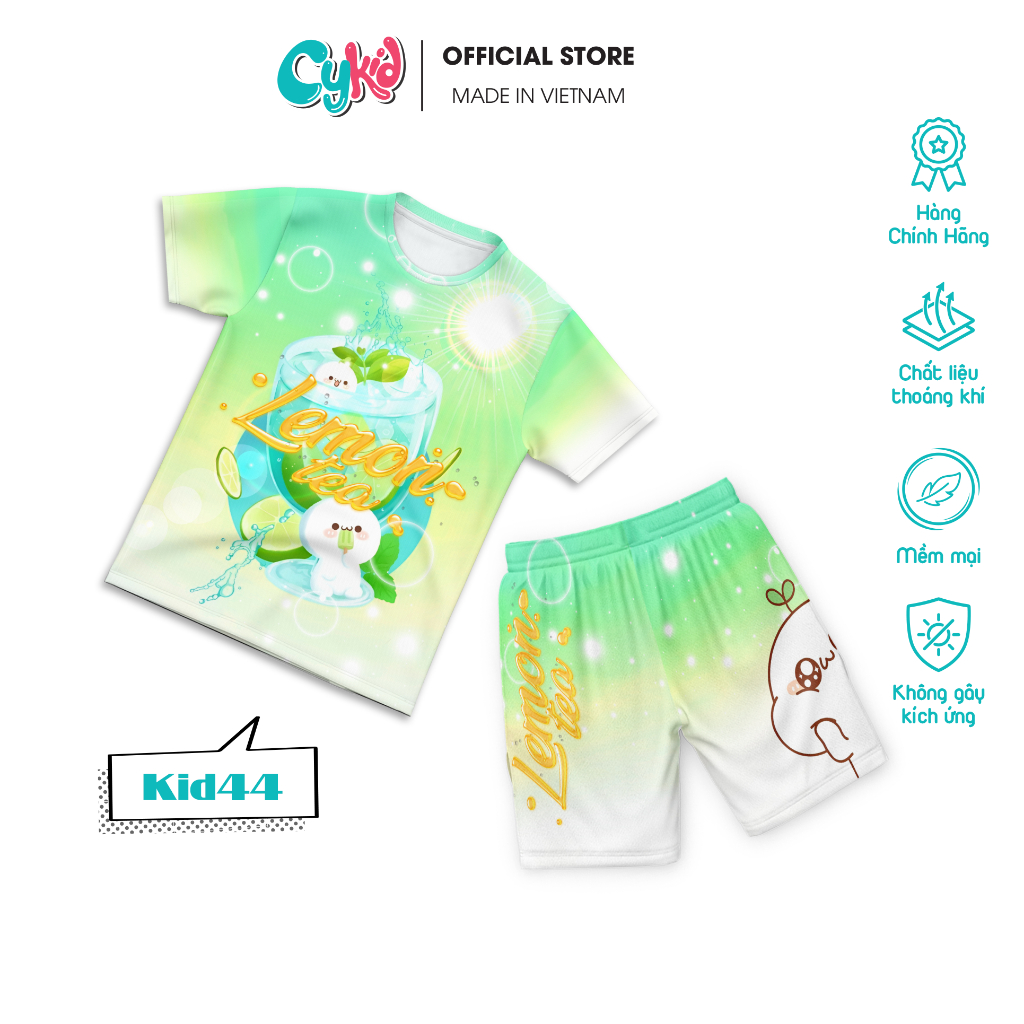 High Quality LEMON TEA Baby Clothes Set Made of Cool, Smooth