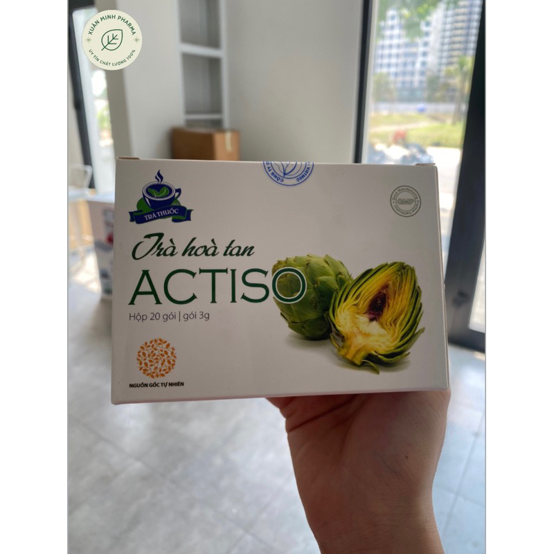 Artichoke Instant Tea Detoxify Liver, Cool Liver (Box Of 20 Packs