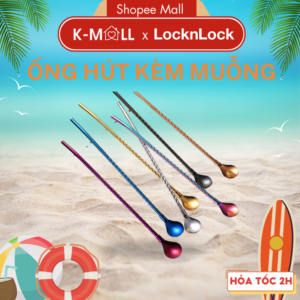 304 stainless steel straw with convenient spoon LocknLock spoon and ...