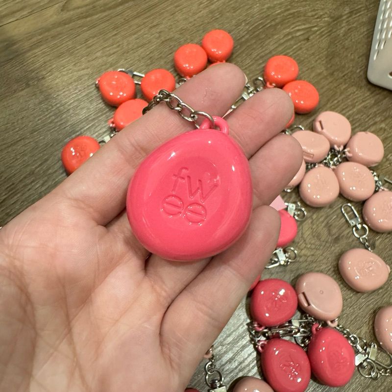 Keyring Fwee lipstick keychain Shopee Singapore