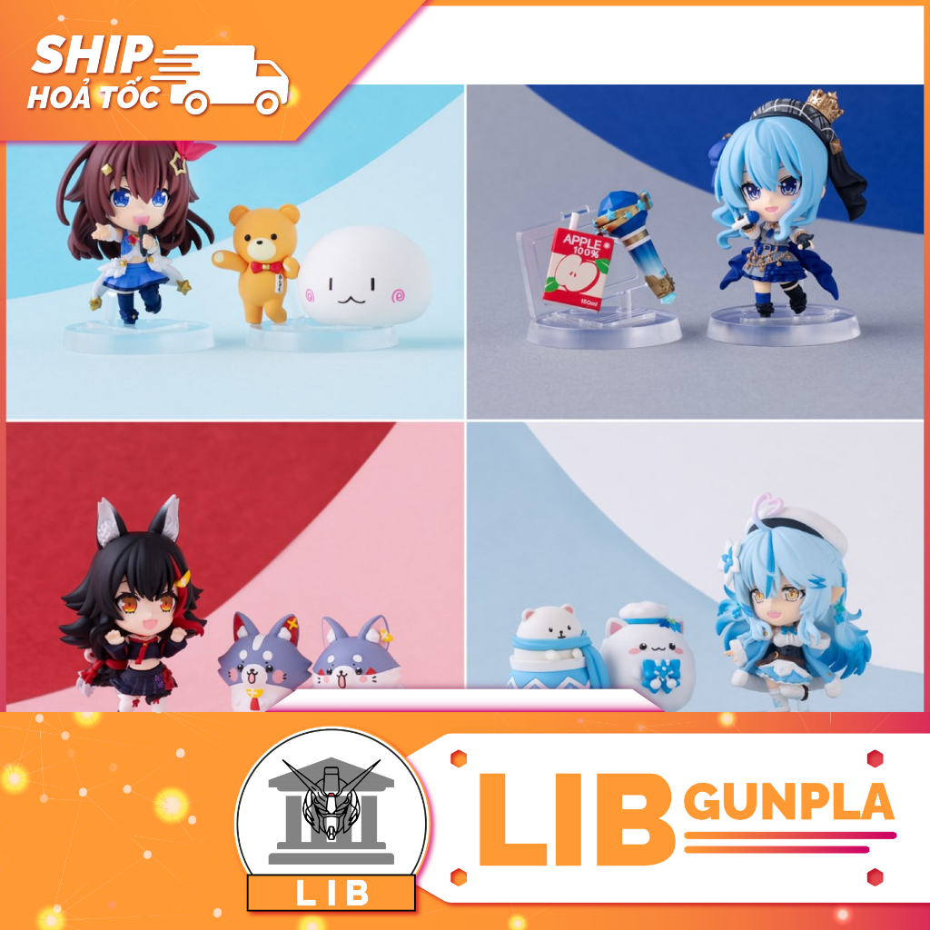 Static Model gacha blindbox Bandai Hololive Deformer vol 1 - Full set ...