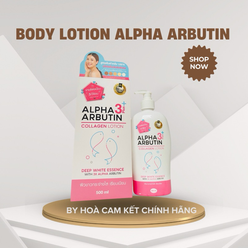 Body LOTION ALPHA ARBUTIN BH Shopee Singapore