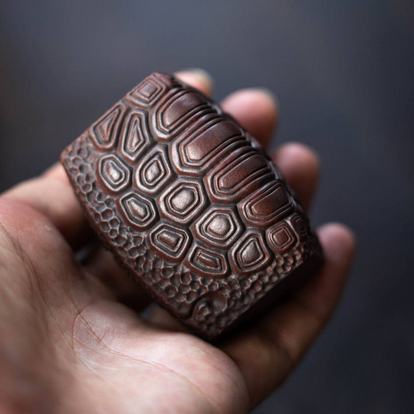SA Zisha Statue, Kettle Cover, Turtle Shell Tea Ceremony Table Toy ...