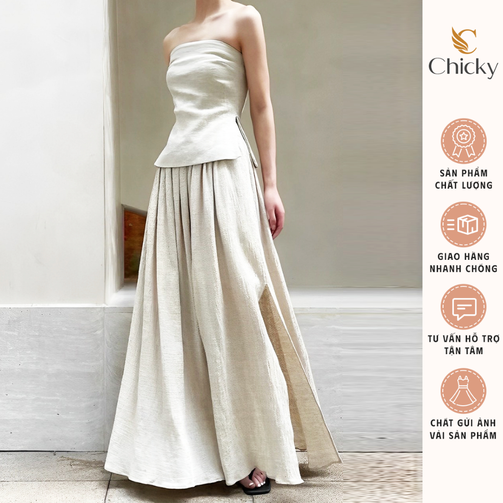 Bra Top And Maxi Skirt Modal 2pcs Set