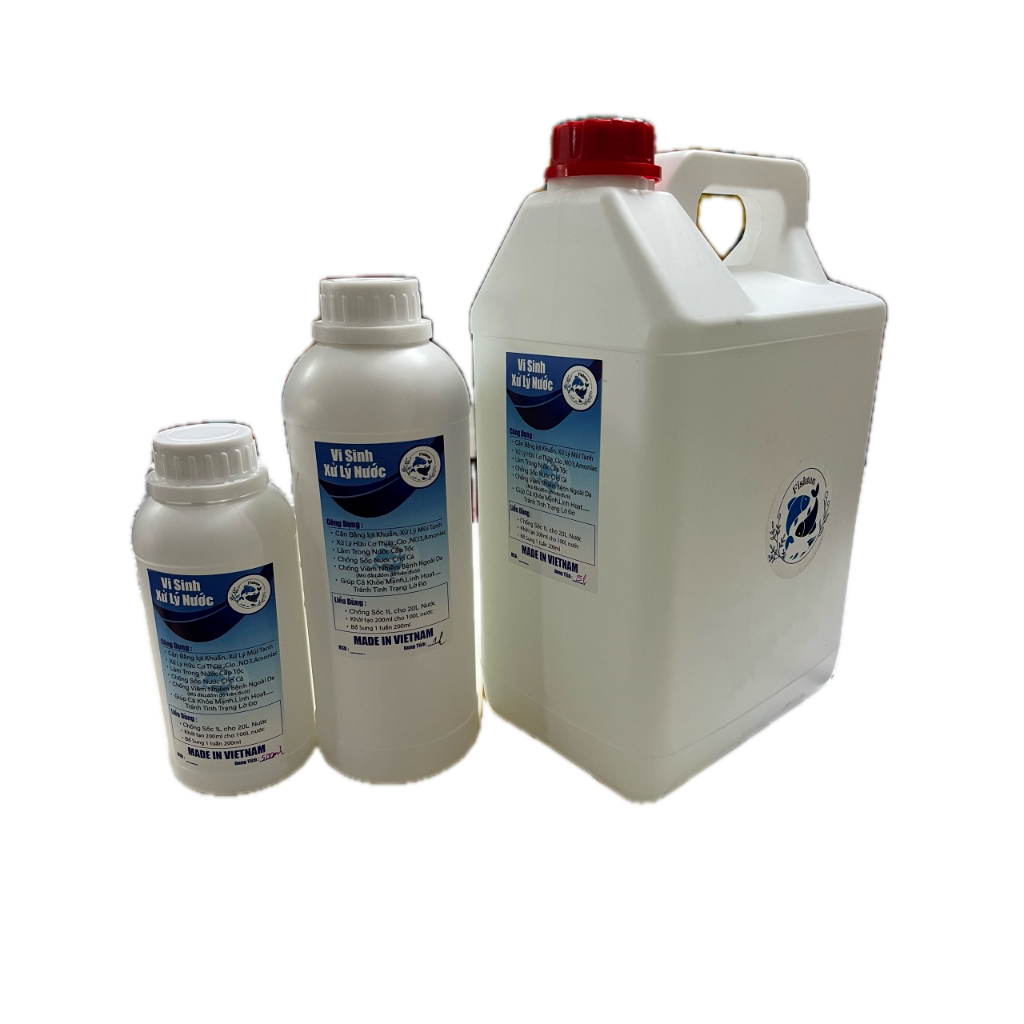 Fishton microorganisms help clarify water, eliminate toxic gases, treat ...