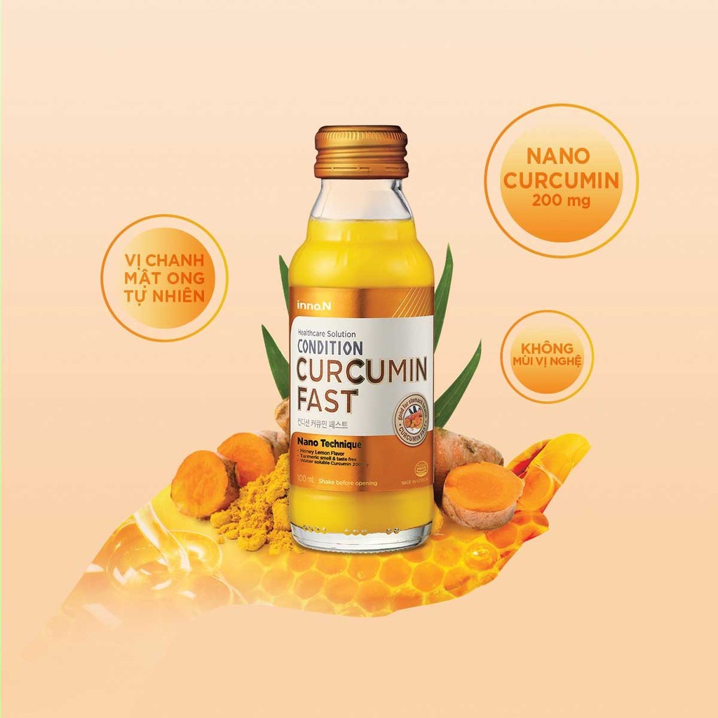 Condition Curcumin Fast Turmeric Drink Helps To Protect The Stomach ...