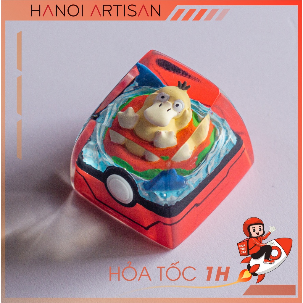 Mechanical keyboard button. resin artisan pokemon keycap (KoDuck ...