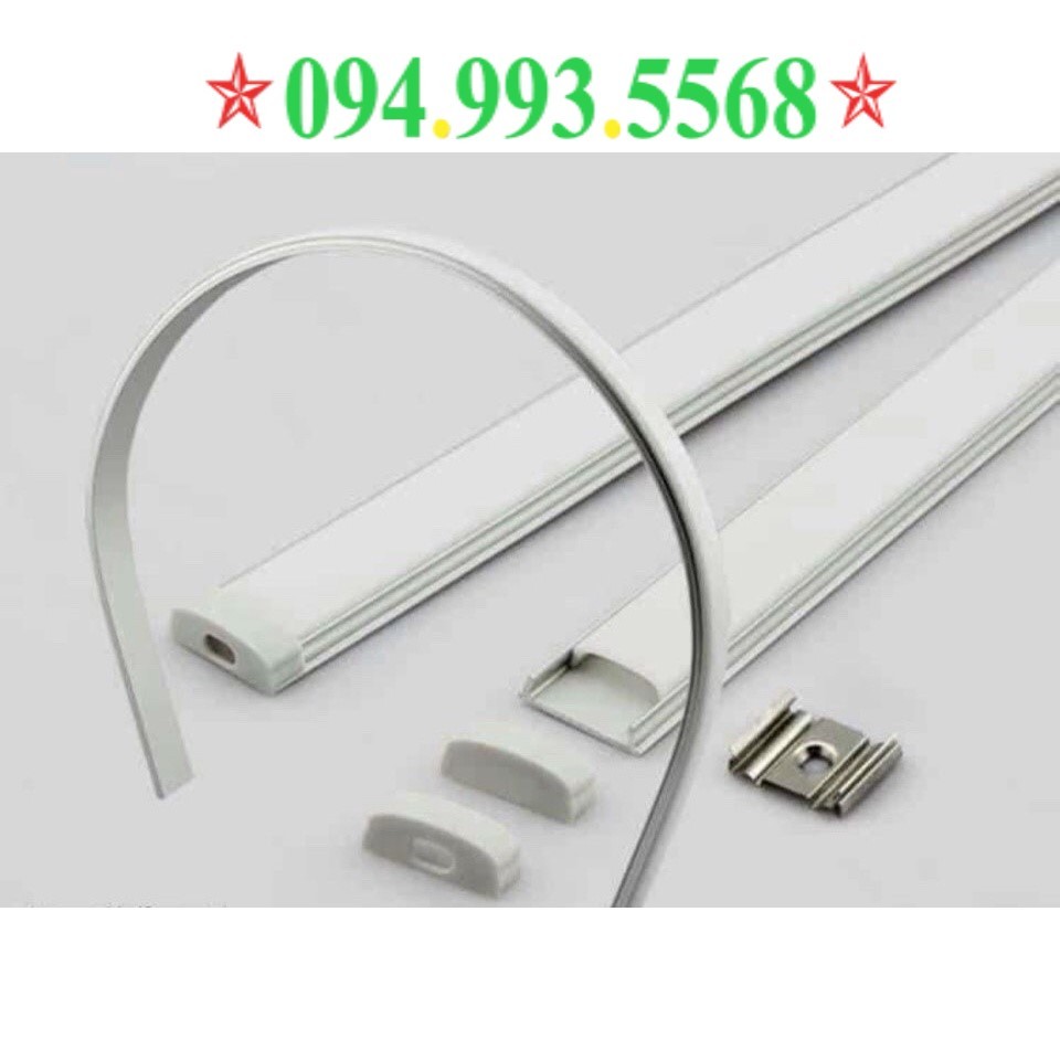 Flexible Aluminum Rails Shaped LED Wire Stickers Recessed Plaster ...