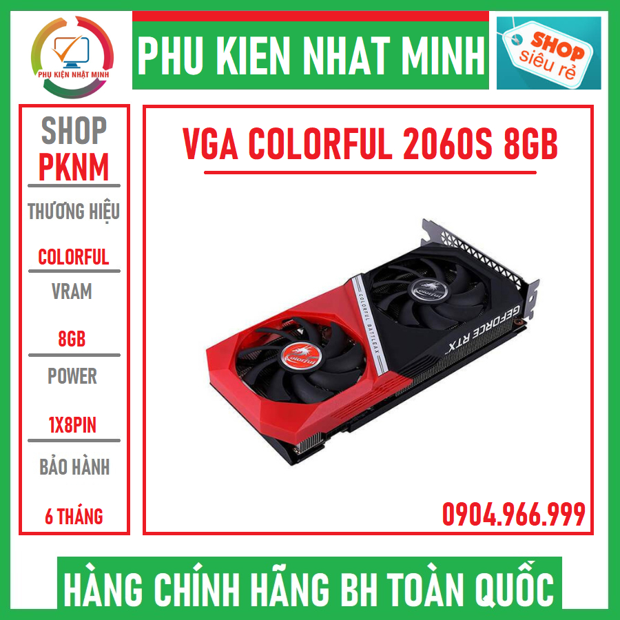 Vga Colorful 2060 super NB 8G V2-V super Beautiful Goods Like New ...