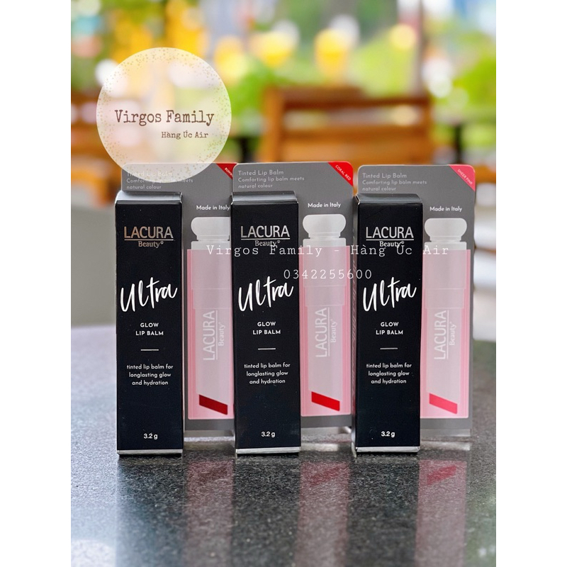 Lacura Ultra Australian Lip Balm Softens Lip Balm Natural Color (Dupe Dior Lip Balm Version