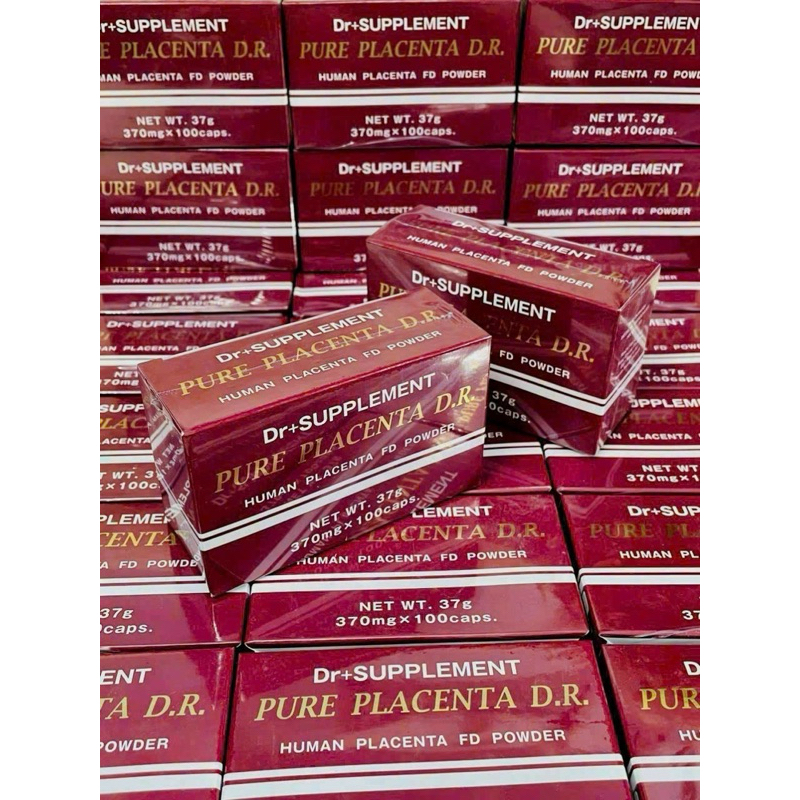 Pure PLACENTA Dr Stem Cell Oral Tablet (100 capsules x 370mg) | Shopee ...