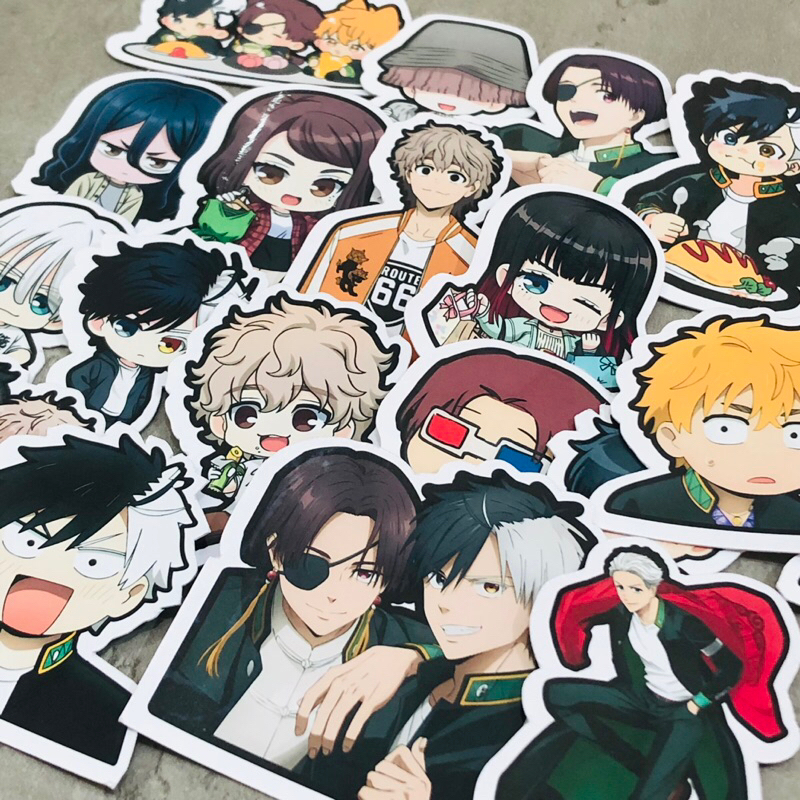 [Wind Breaker] 20-Piece anime sticker Set (Waterproof) | Shopee Singapore
