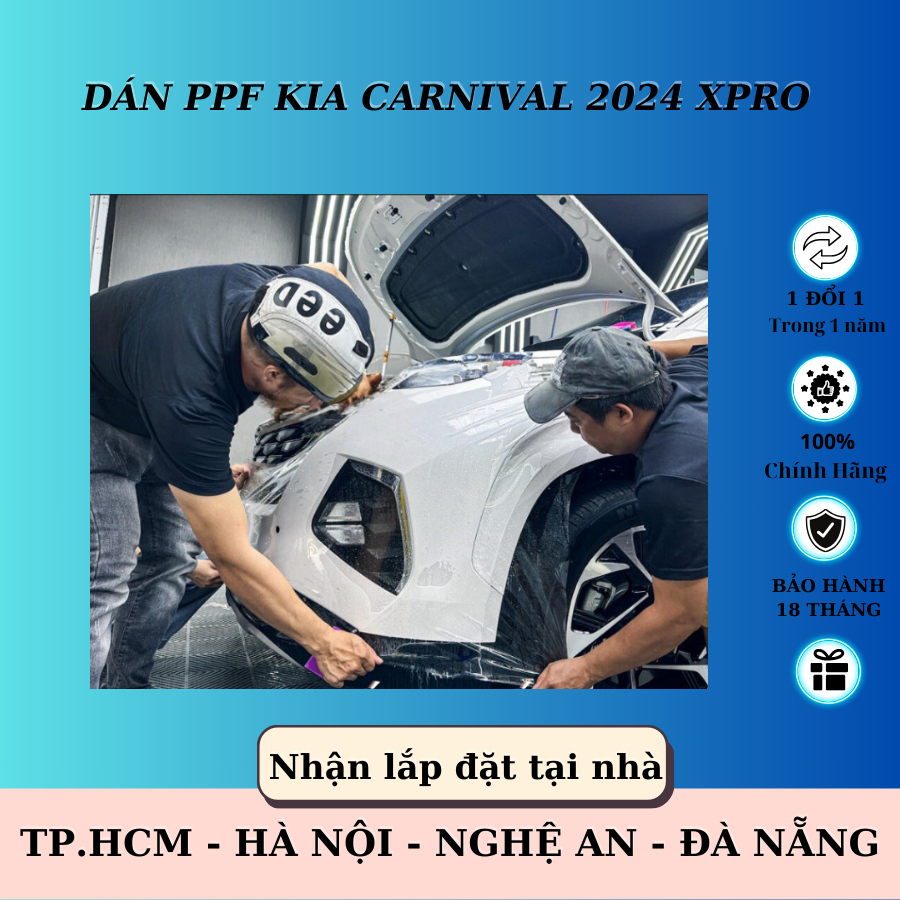Paste PPF Kia Carnival 2024 Xpro | Keep The Perfect Beauty Of The Car ...