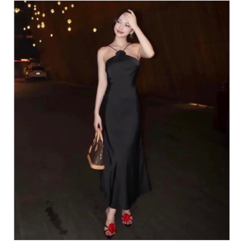 backless dress singapore Backless Floral Princess Dress main image 0