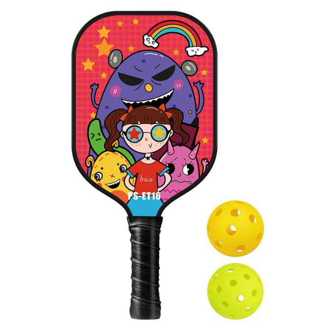 Pickle ball Racket High Quality Bamboo Fiberglass Pickle You Print A ...