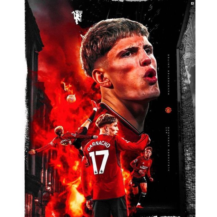 Image hình ảnh hình ảnh hình ảnh hình ảnh Alejandro Garnacho - Manchester United Football Player Poster Photo - MU wall decal ...