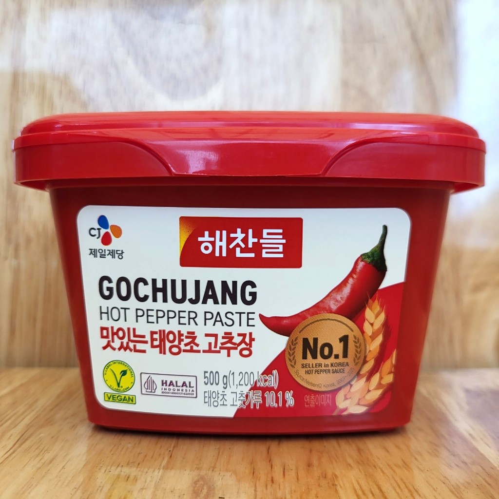 Cj [Red Box 500g] TAEYANGCHO Chili Sauce [KOREA] Haechandle Gochujang