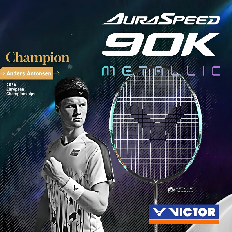 Victor Metallic Badminton Racket, Super Product Launched In 2024, Is ...