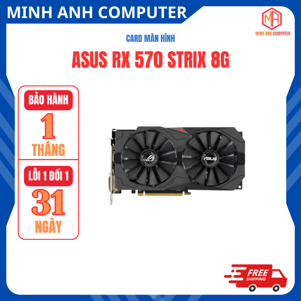 Asus strix shops rx 570 8gb