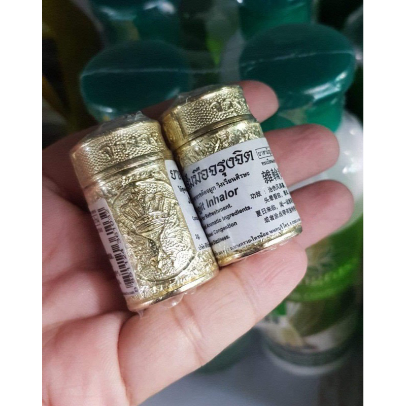 Thai gold and silver sinus inhaler (1 tube) | Shopee Singapore