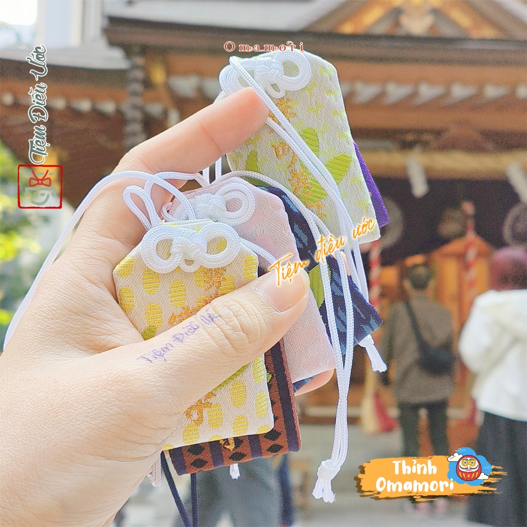 Japanese Goods Omamori Non Shoot - Temple Words In Tokyo, Japan - Real ...