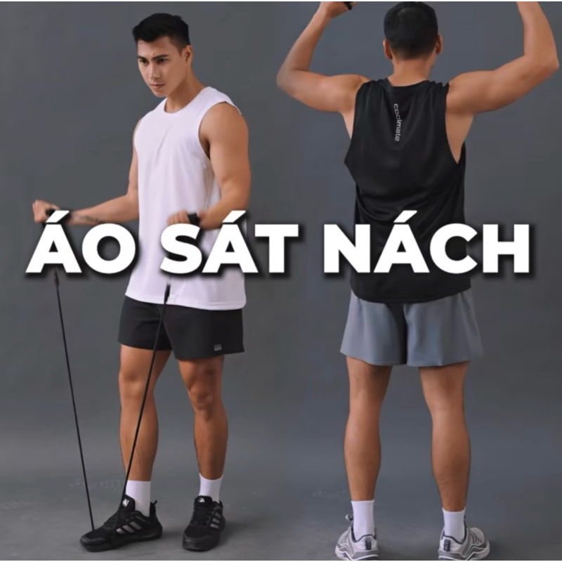 Shirt Sleeveless Promax men's sports maximum coolness Coolmate | Shopee ...