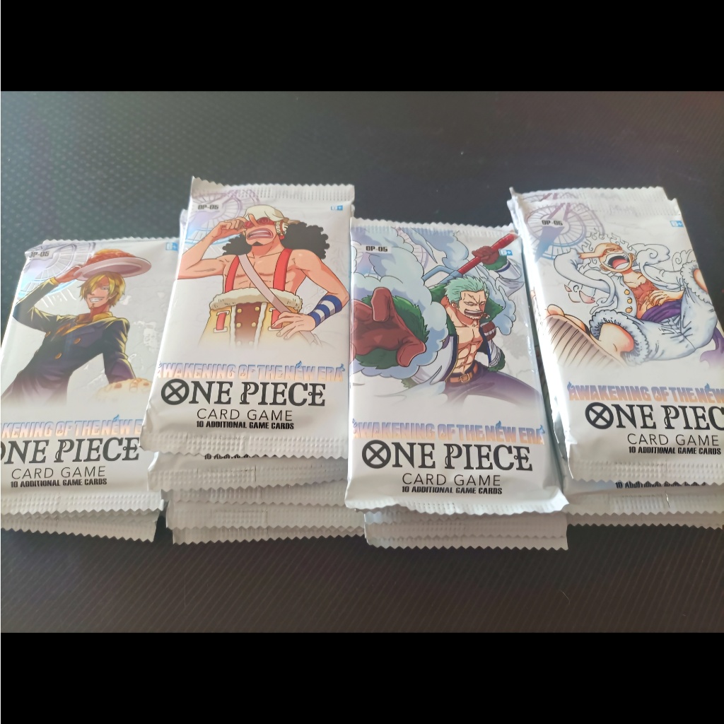 One Piece Card Game English Card Box 30 Packs Awakening of the New Era 300  Card Pack - One Piece TCG One Piece Booster Box | Shopee Singapore
