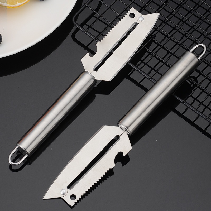 Multi-purpose 2-Blade Stainless Steel Razor 5in1 | Shopee Singapore