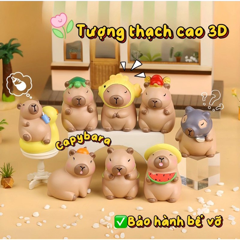 Capybara Plaster Statue Size Just Creative (Without Color And Brush ...