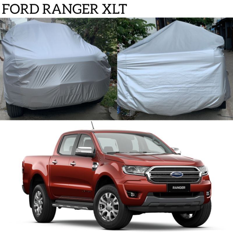 Ford RANGER XLT pickup truck cover with silver-coated umbrella, good ...