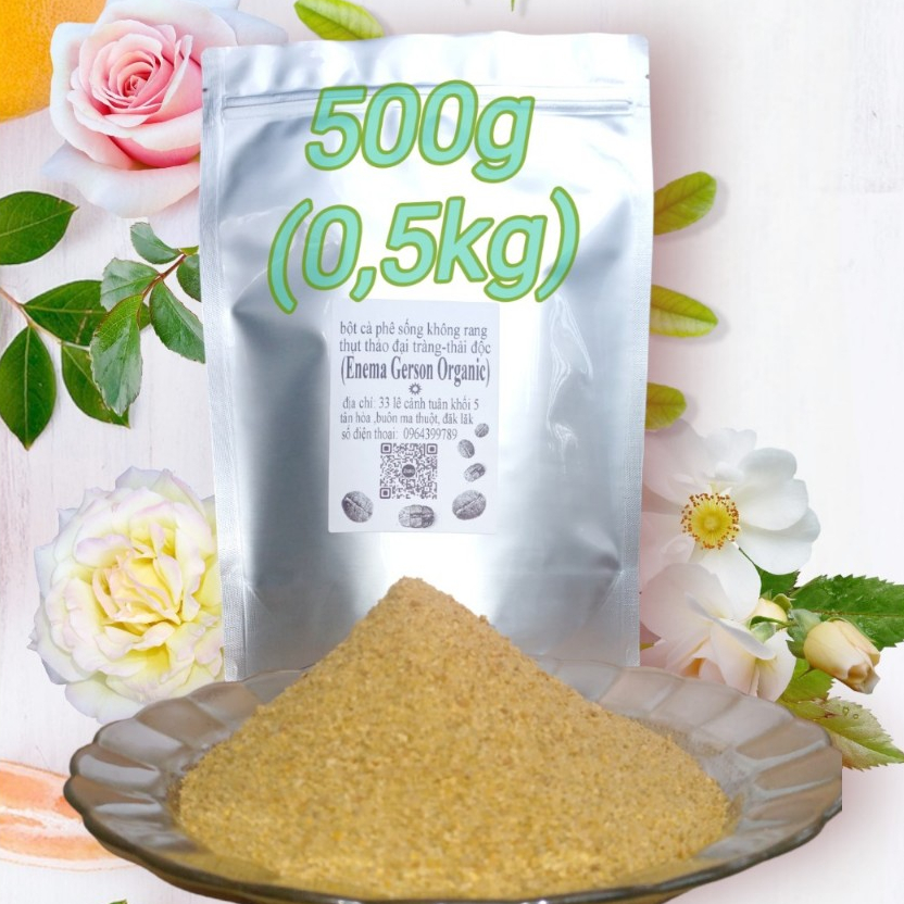 Organic Recessed Enema coffee gerson (Light Yellow) _ 500G | Shopee ...